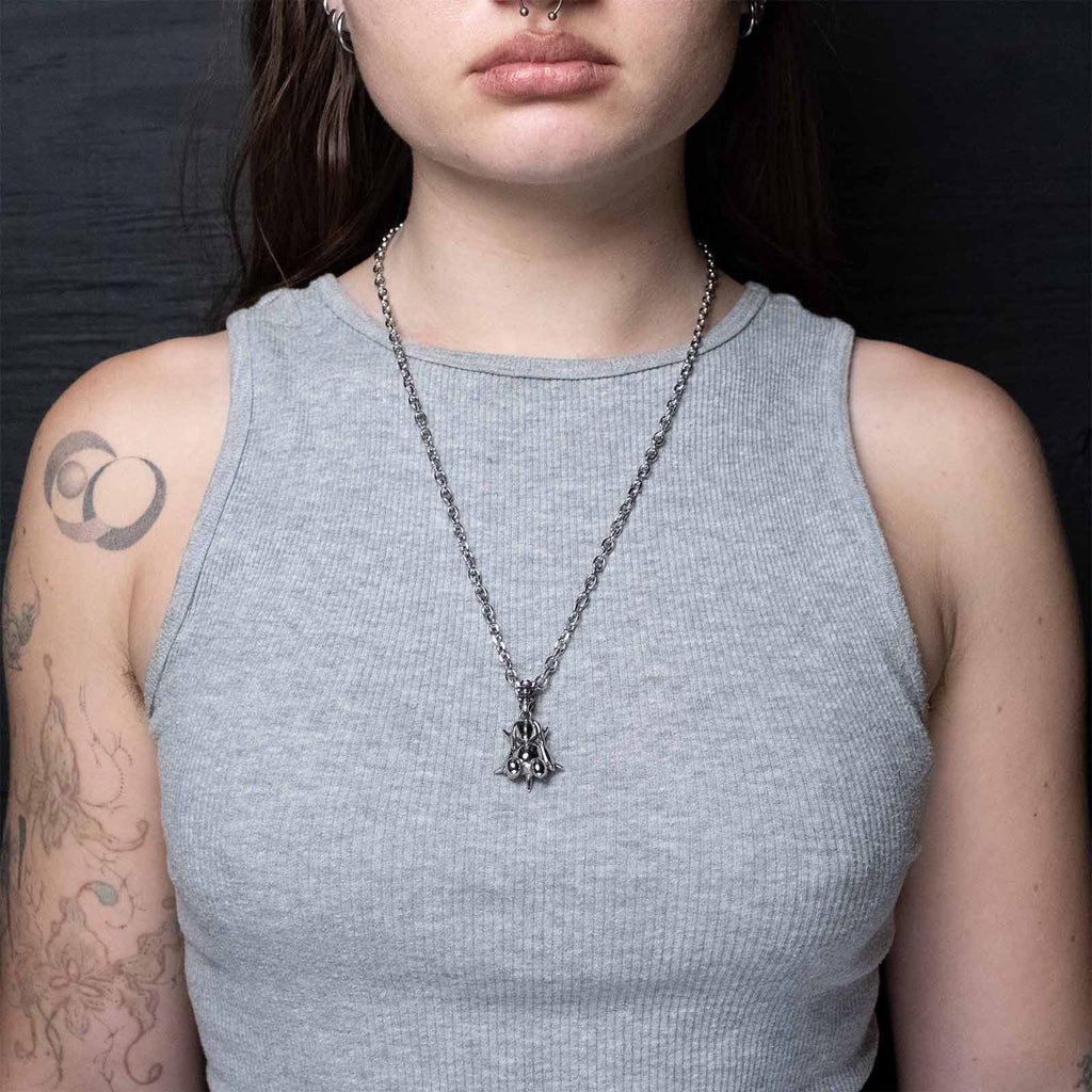 Pentagram Bunny Pendat Chain