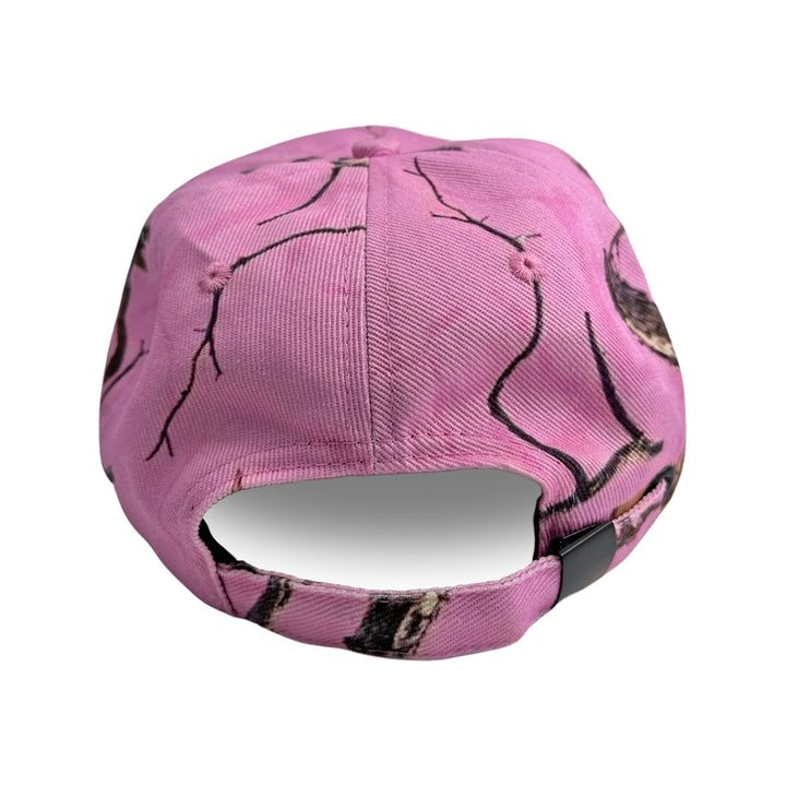 Rhinestone Camo Hat - Pink