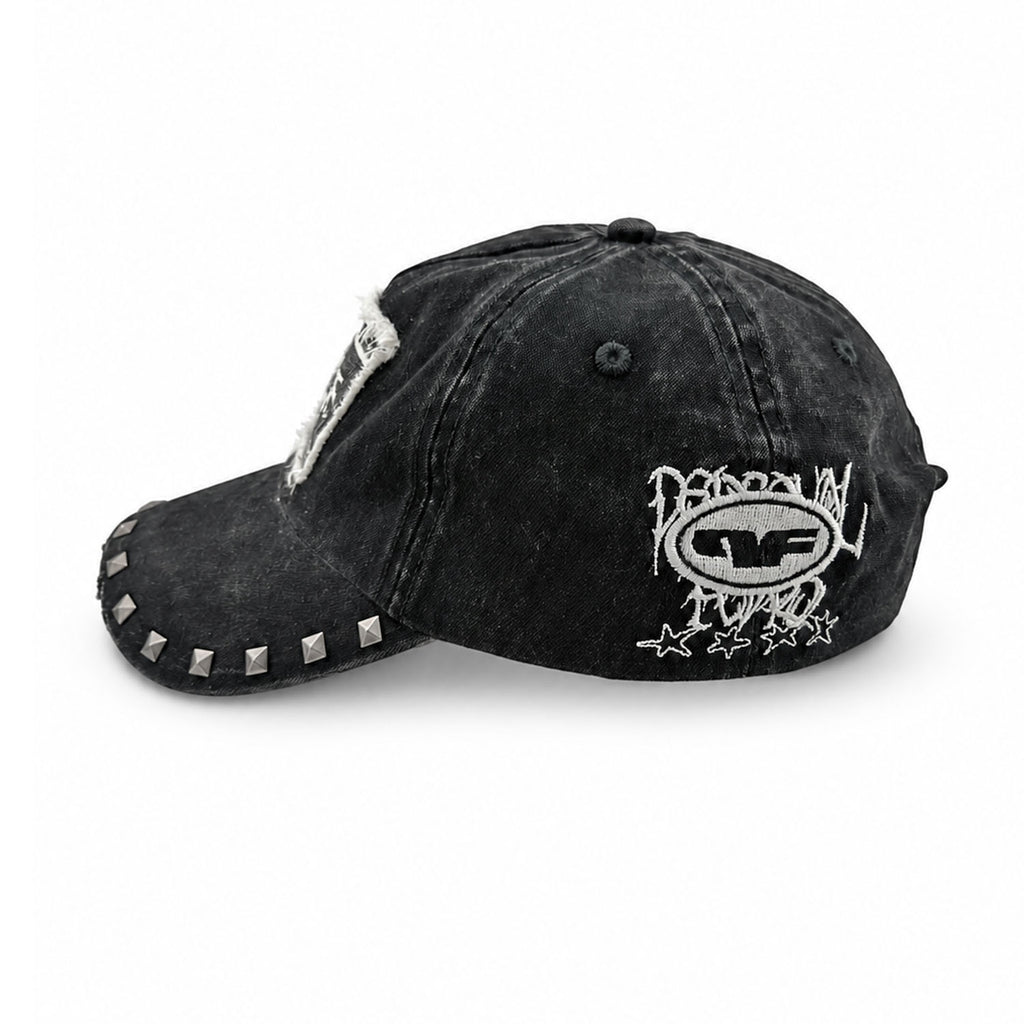 Punk Patch Hat - Black