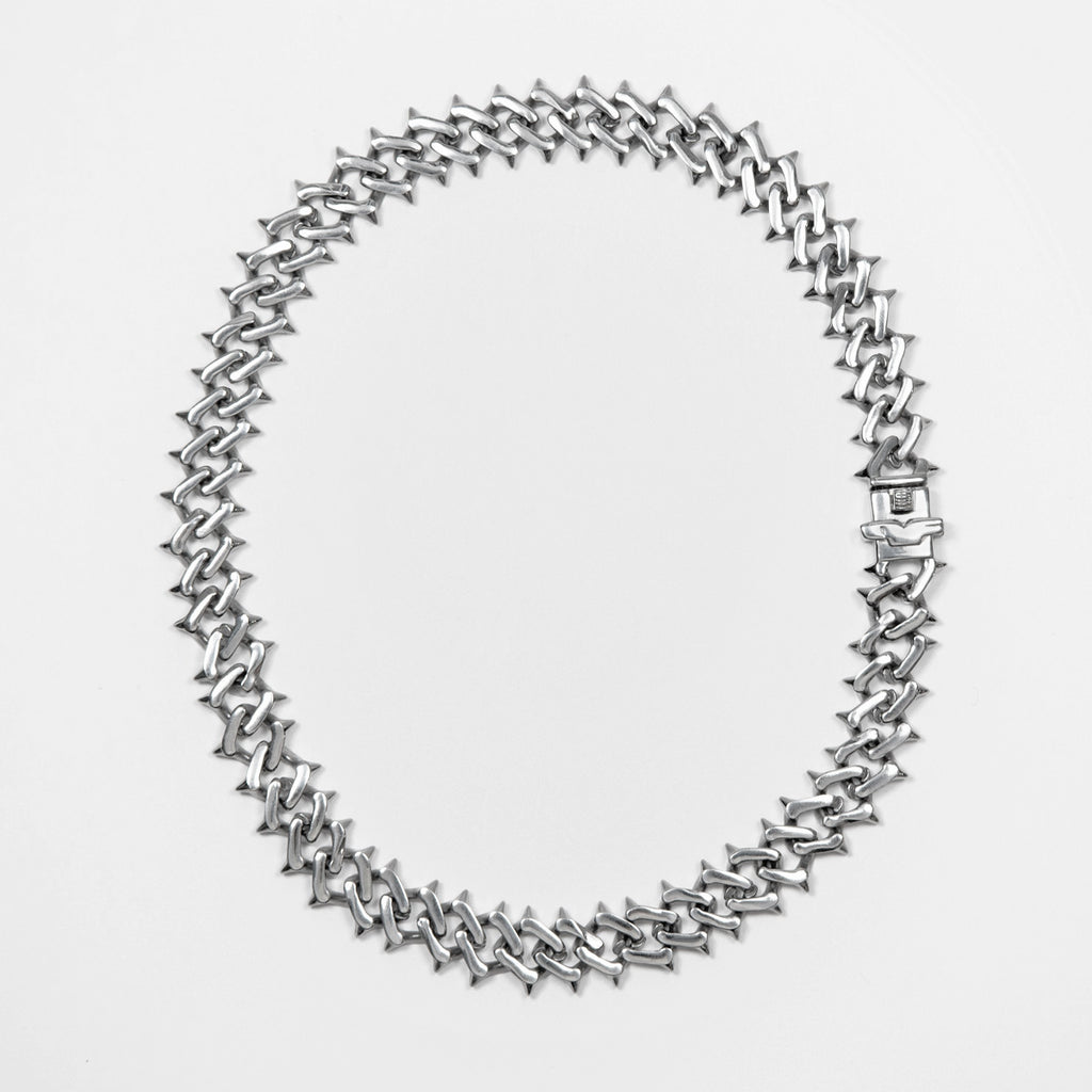 Raptor Link Chain chain Personal Fears Personal Fears Raptor Link Chain - Spike Link Necklace - Stainless Steel