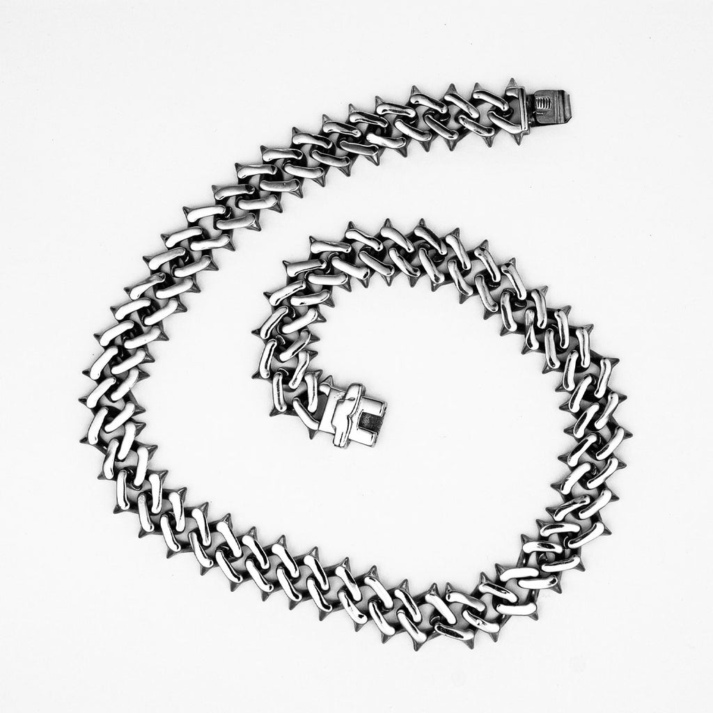 Raptor Link Chain chain Personal Fears Personal Fears Raptor Link Chain - Spike Link Necklace - Stainless Steel