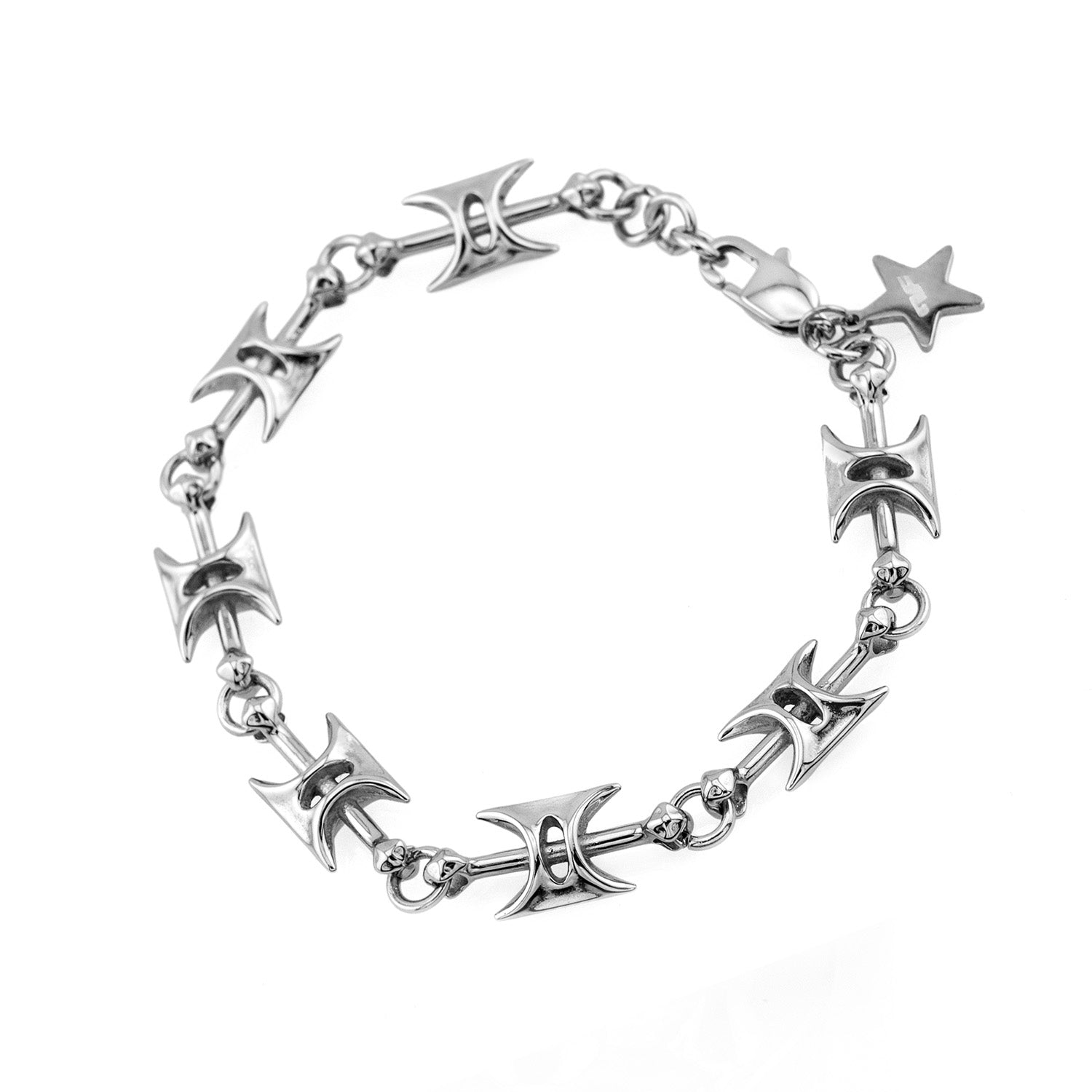 Razor Wire Link Bracelet Bracelets Personal Fears Personal Fears 