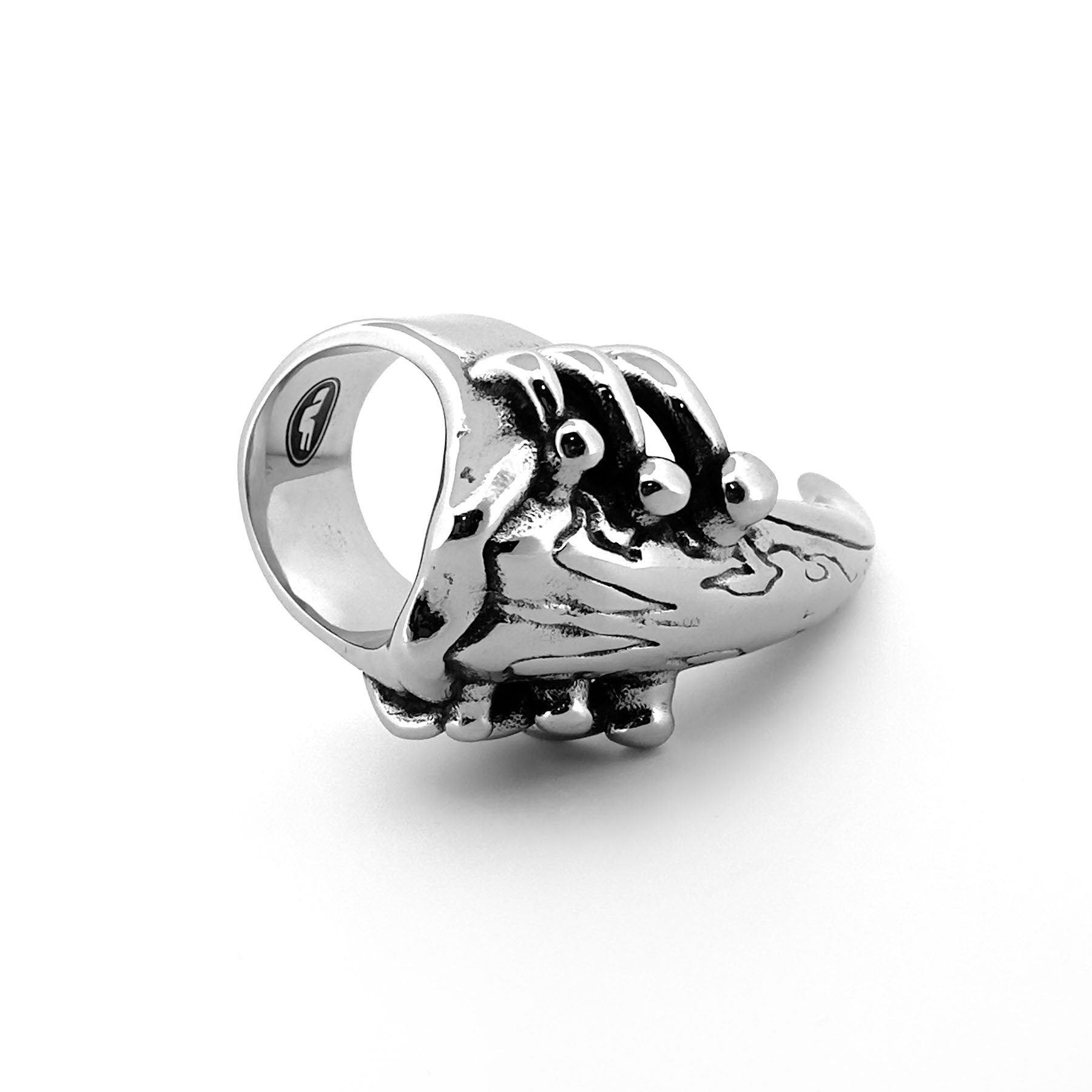 Bio-Mech Claw Ring Rings Personal Fears Personal Fears Bio-Mech Claw Ring | Statement Ring | Stainless Steel