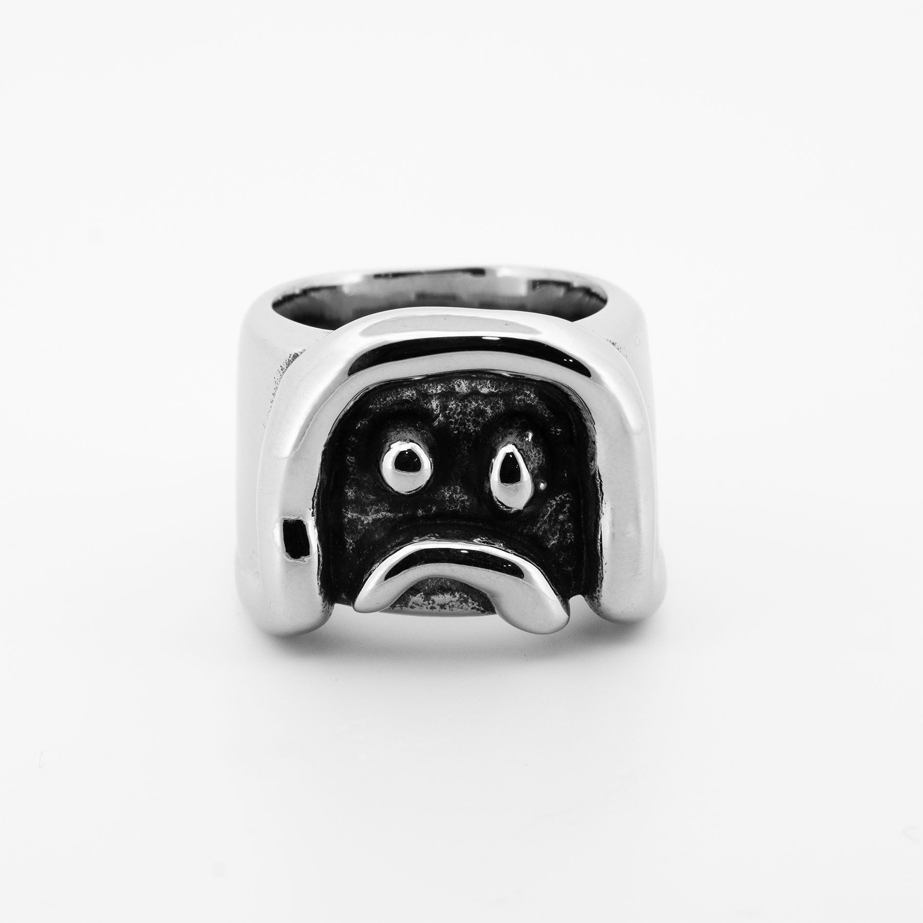 Frown Ring Rings Personal Fears Personal Fears Frown Ring | Clay Style Jewelry | Fun Jewelry