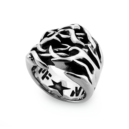 Thorn Patch Ring Rings Personal Fears Personal Fears Thorn Patch Ring | Spike Ring | Punk Ring
