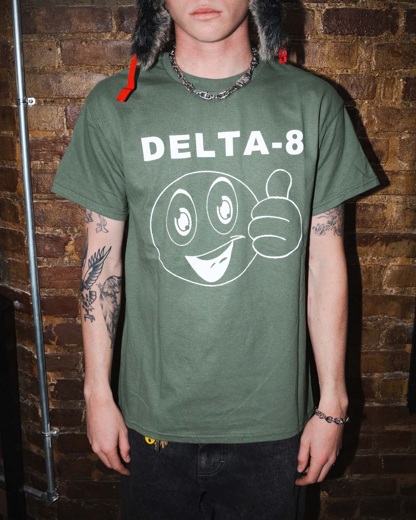 Midpack Tee - Army Green Shirts & Tops Personal Fears Personal Fears 
