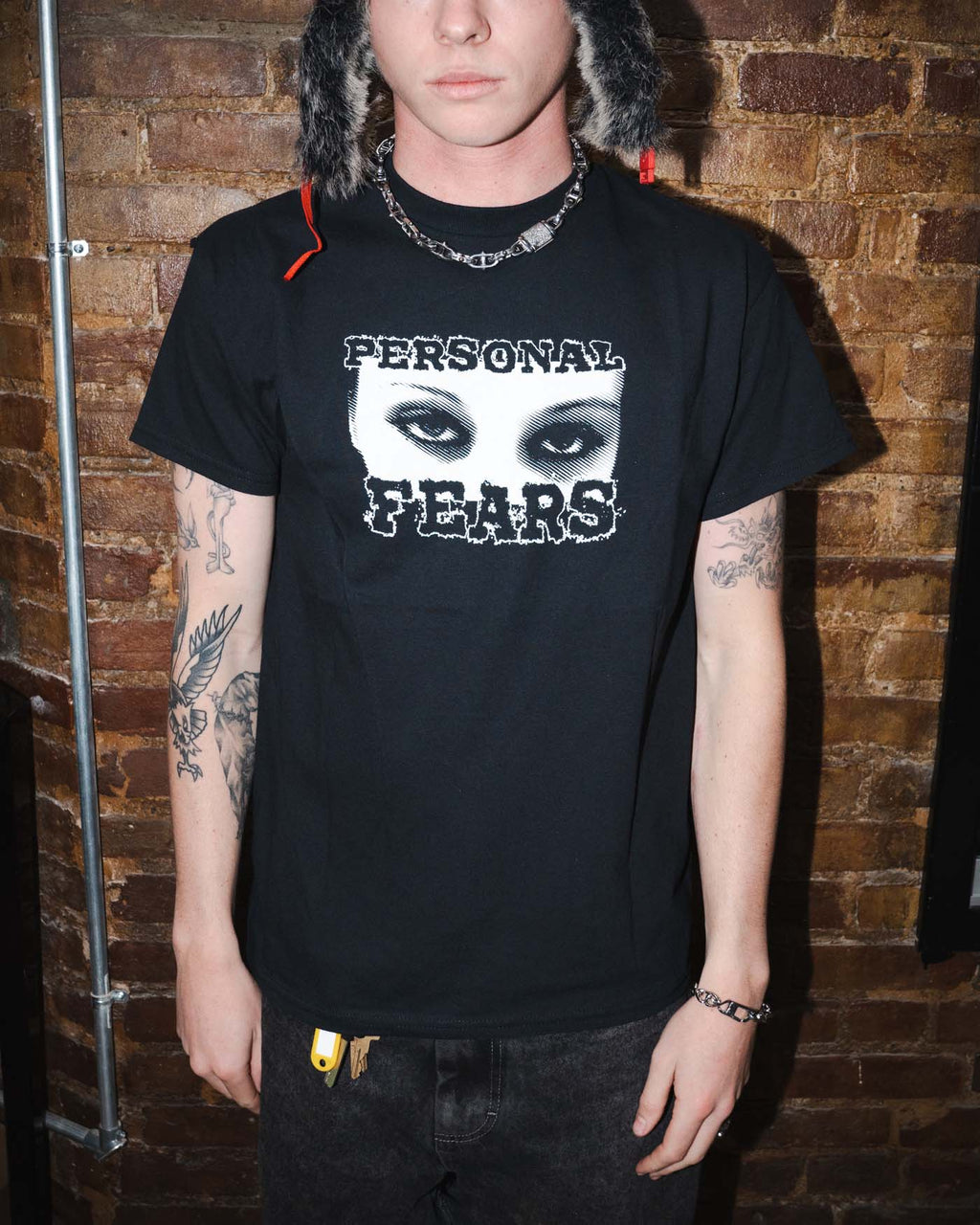 Bright Eyes Tee - Black Shirts & Tops Personal Fears Personal Fears Bright Eyes Tee - Black - Liz Vicious