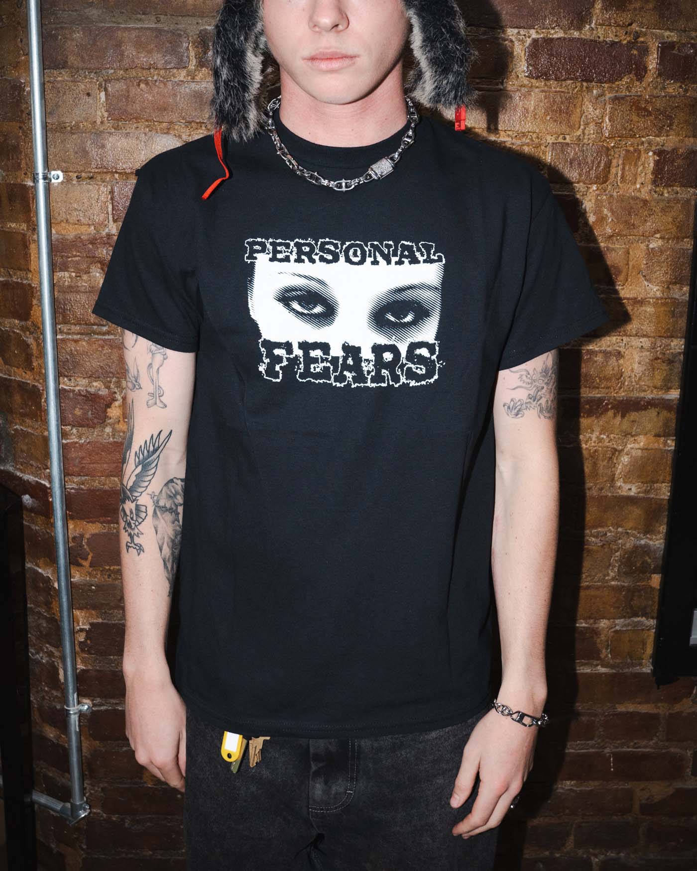 Bright Eyes Tee - Black Shirts & Tops Personal Fears Personal Fears Bright Eyes Tee - Black - Liz Vicious