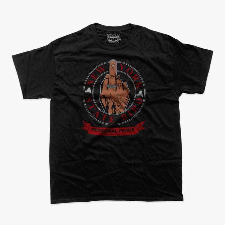 State Bird Tee - Black Shirts & Tops Personal Fears Personal Fears State Bird Tee - Black - Flip Off Shirt
