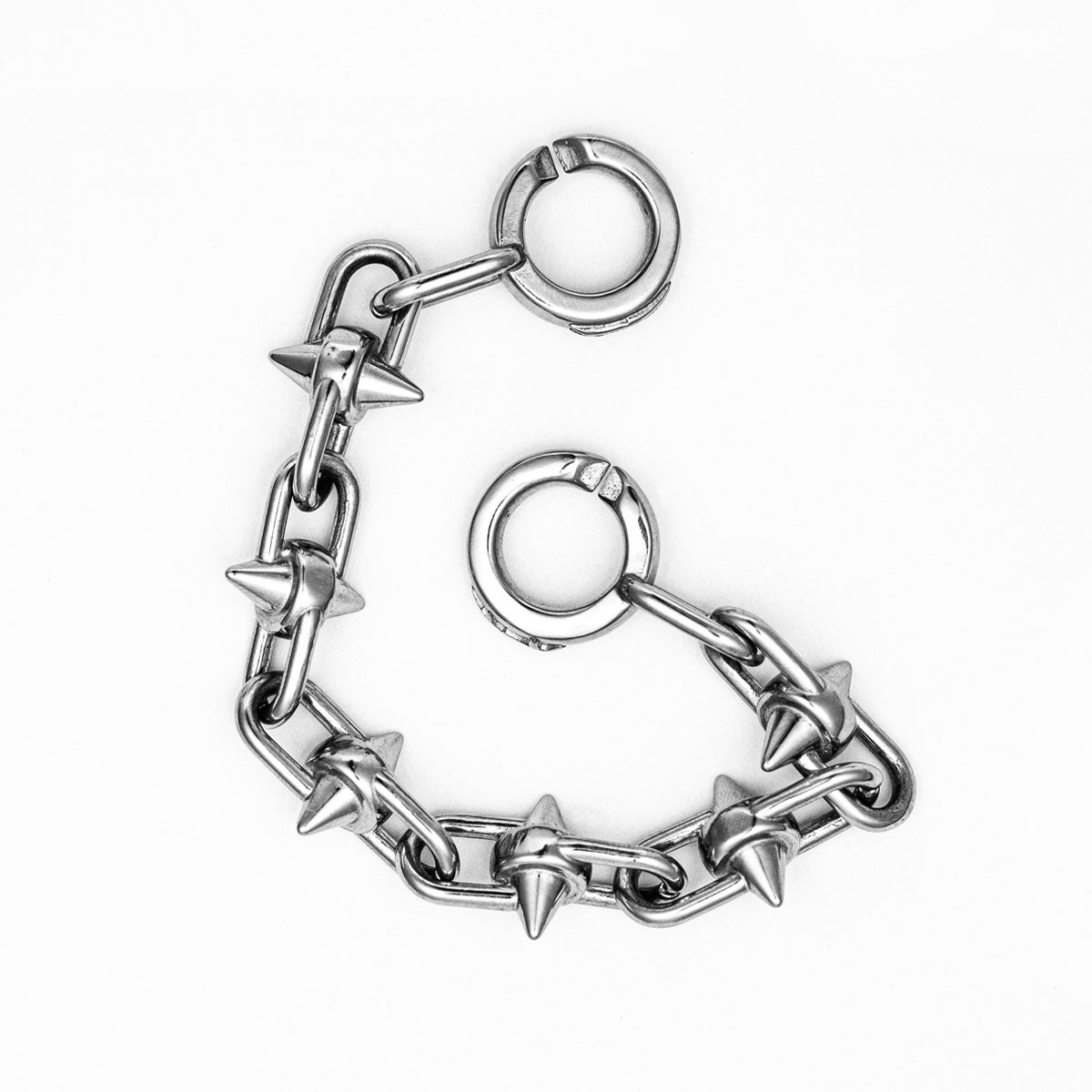 Shrapnel Bracelet bracelet Personal Fears Personal Fears Shrapnel Bracelet - Punk Chain - Spiked Chain Stainless Steel