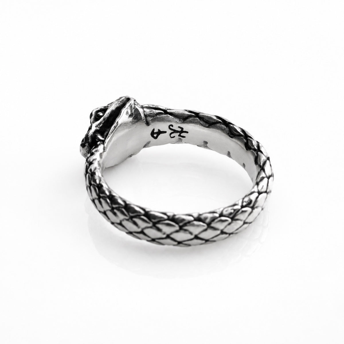 Silver Ouroboros Ring