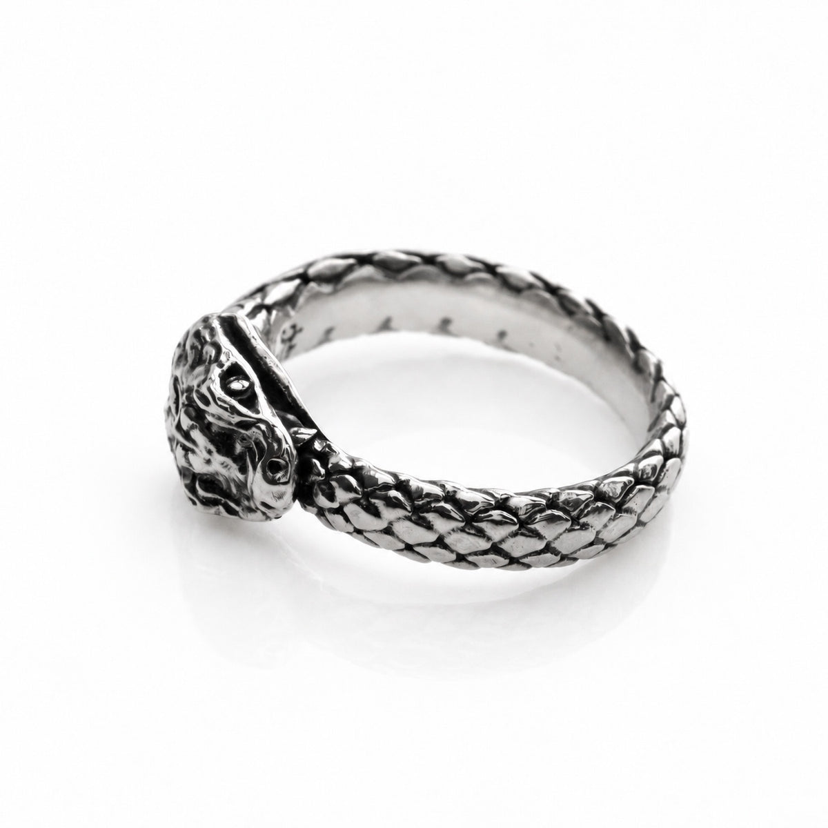 Silver Ouroboros Ring
