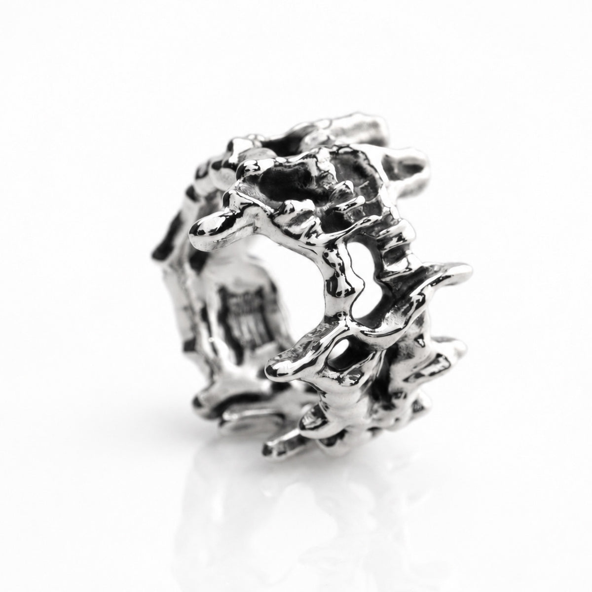 Silver Rudimentary Ring