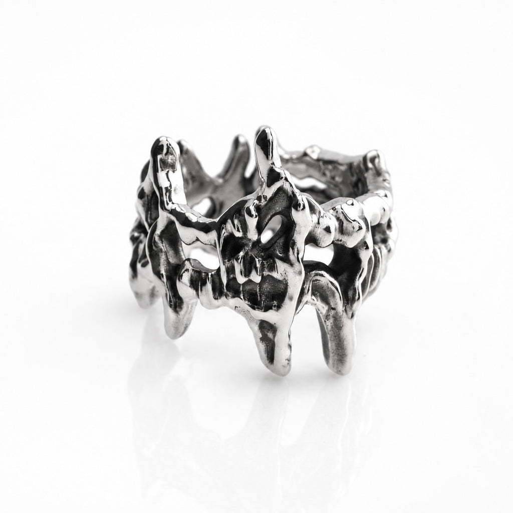 Silver Rudimentary Ring