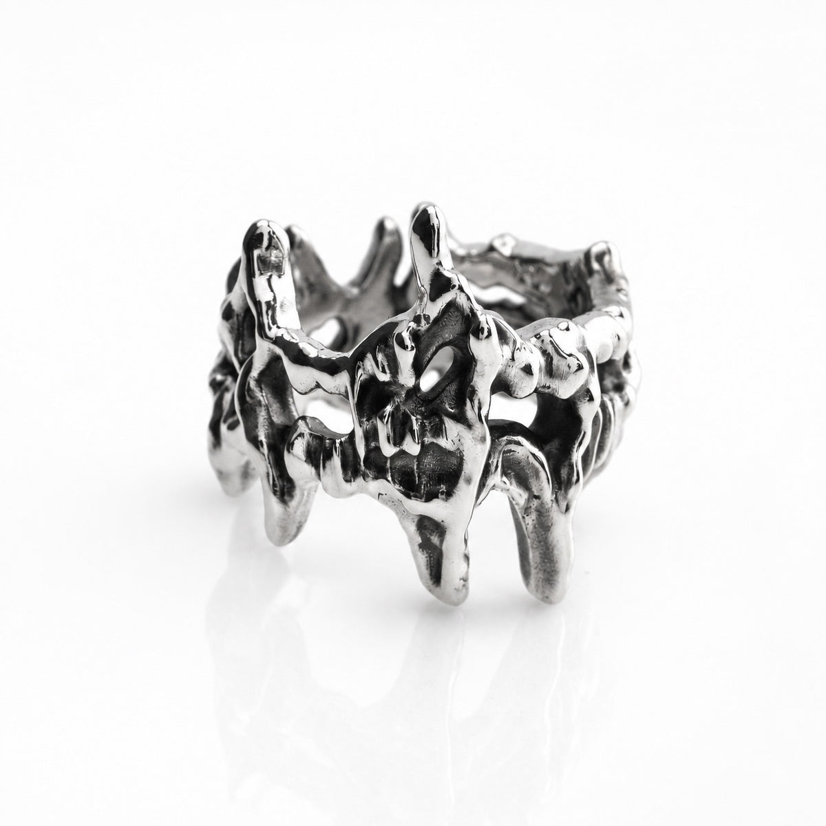 Silver Rudimentary Ring
