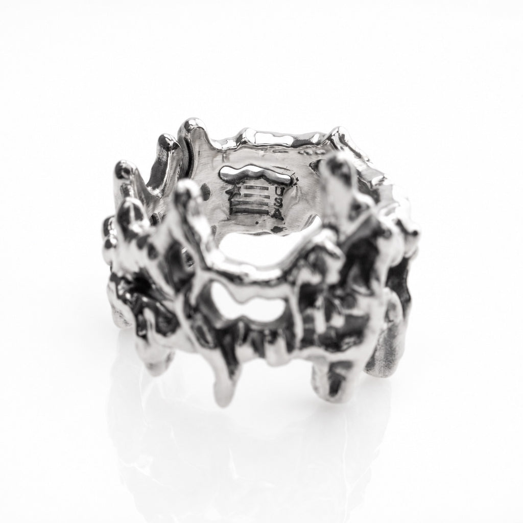 Silver Rudimentary Ring