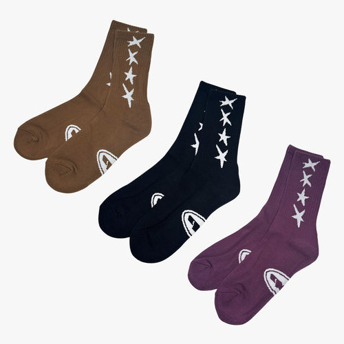 Star Skate Socks  Personal Fears Personal Fears Star Skate Socks - Athletic Socks - Cool Socks