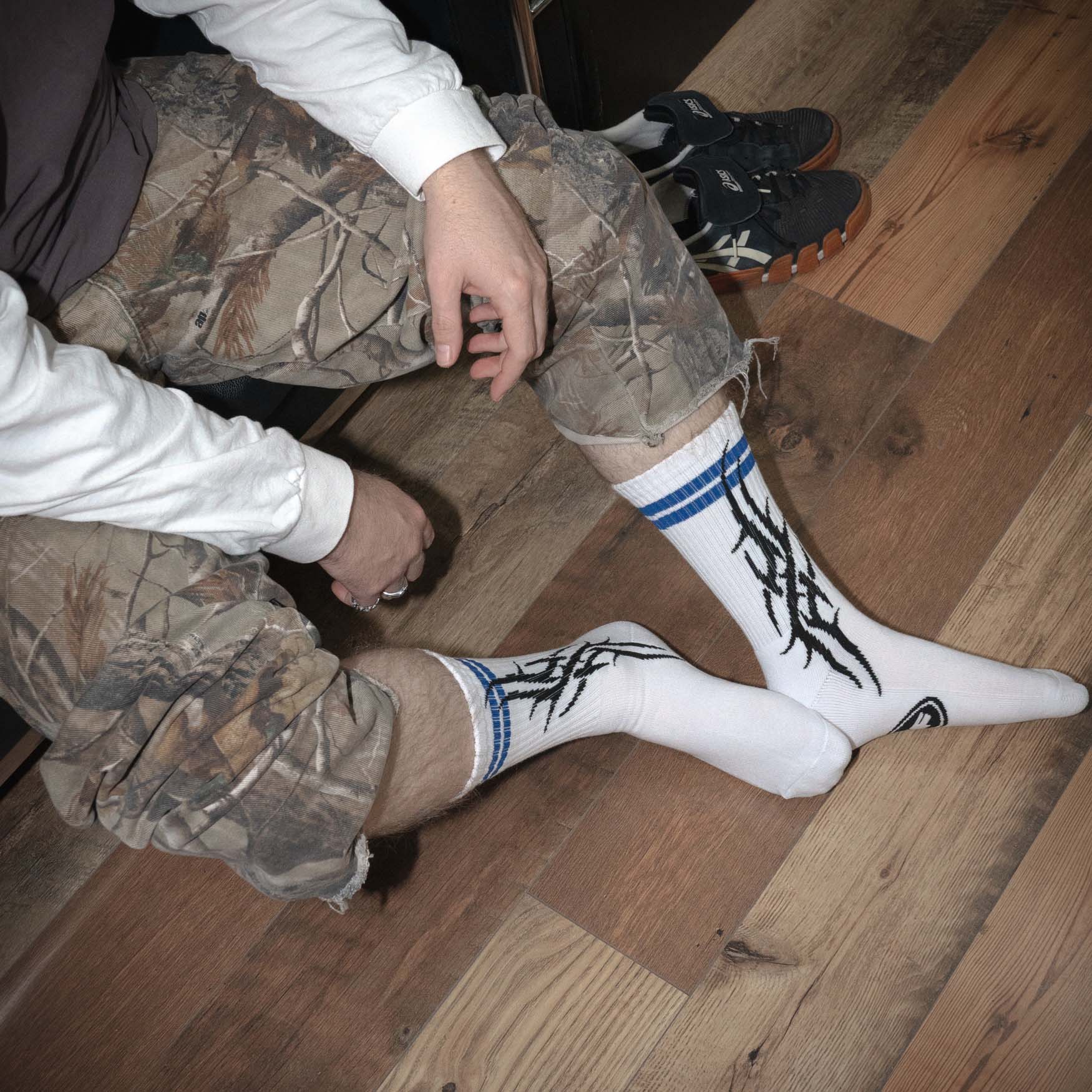 Tribal Skate Socks  Personal Fears Personal Fears Tribal Skate Socks - Athletic Socks - Cool Socks