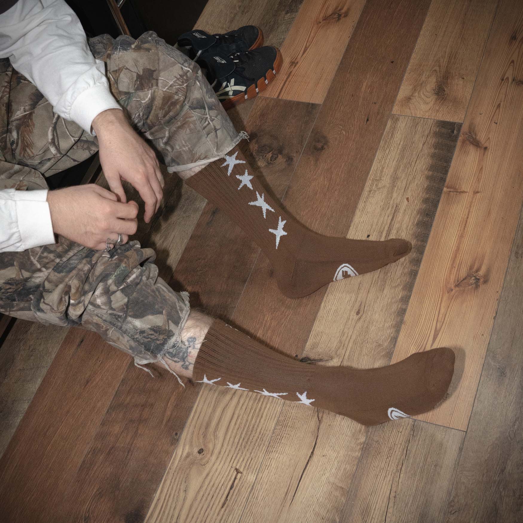 Star Skate Socks  Personal Fears Personal Fears Star Skate Socks - Athletic Socks - Cool Socks