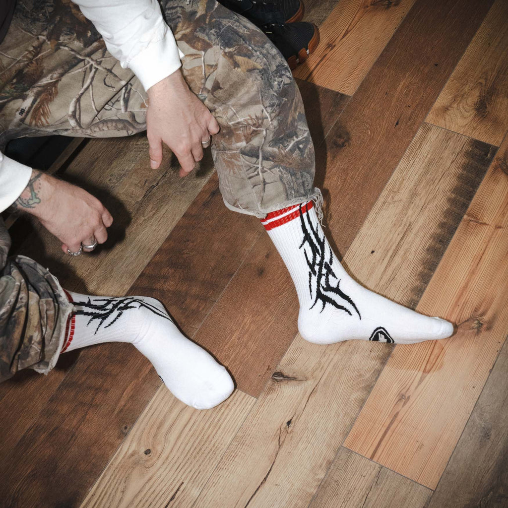 Tribal Skate Socks  Personal Fears Personal Fears Tribal Skate Socks - Athletic Socks - Cool Socks