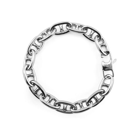Spiked Anchor Chain Bracelet - Mens Jewelry - Punk Chain