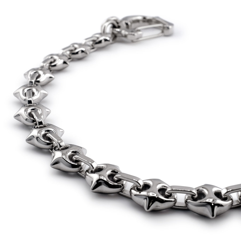 Spiked Gucci Link Wallet Chain