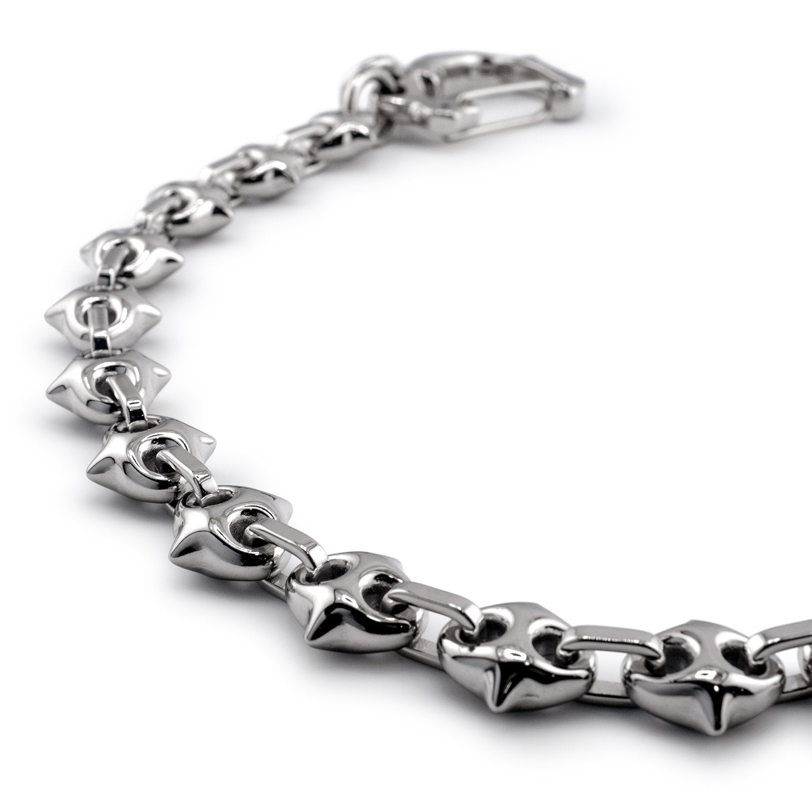 Spiked Gucci Link Wallet Chain