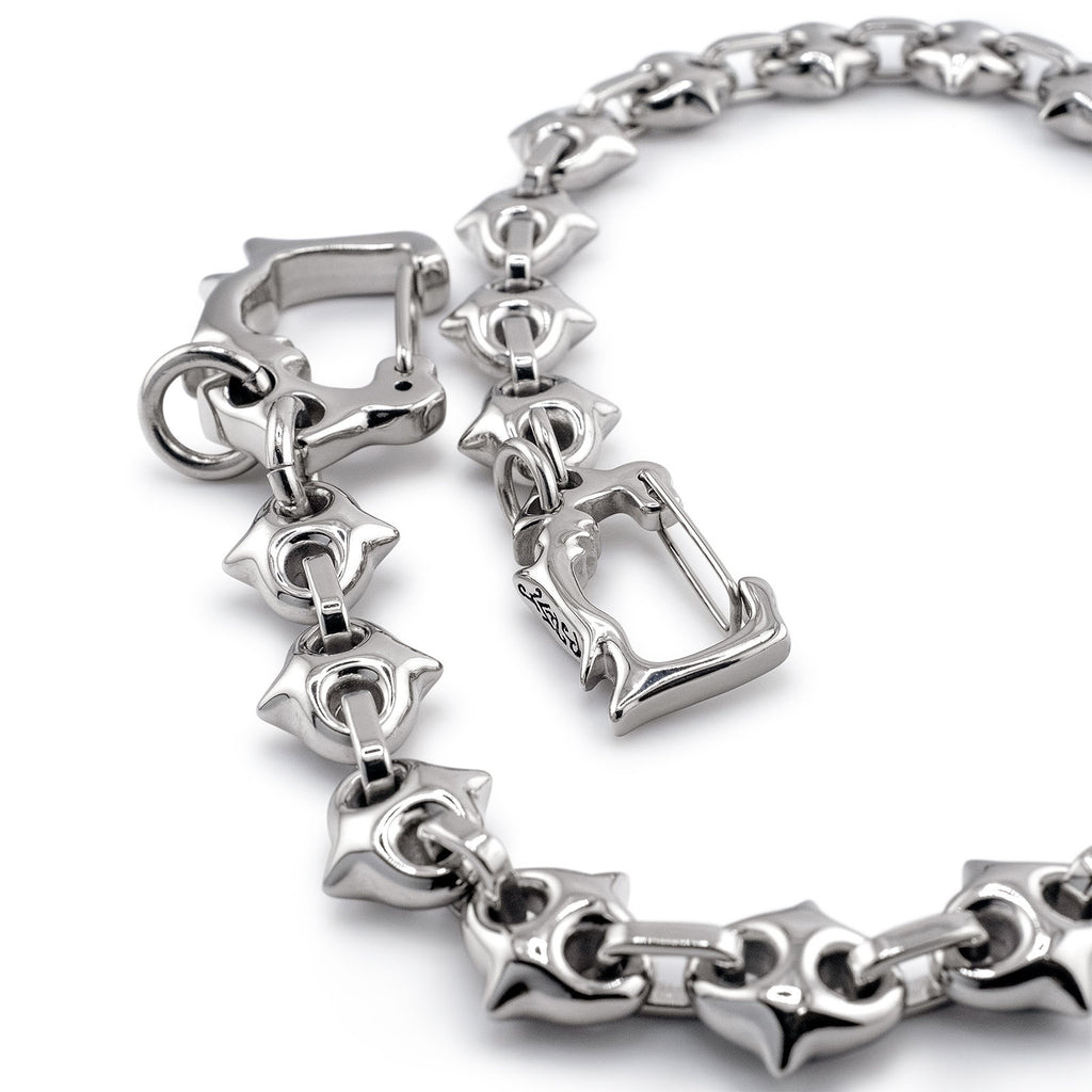 Spiked Gucci Link Wallet Chain