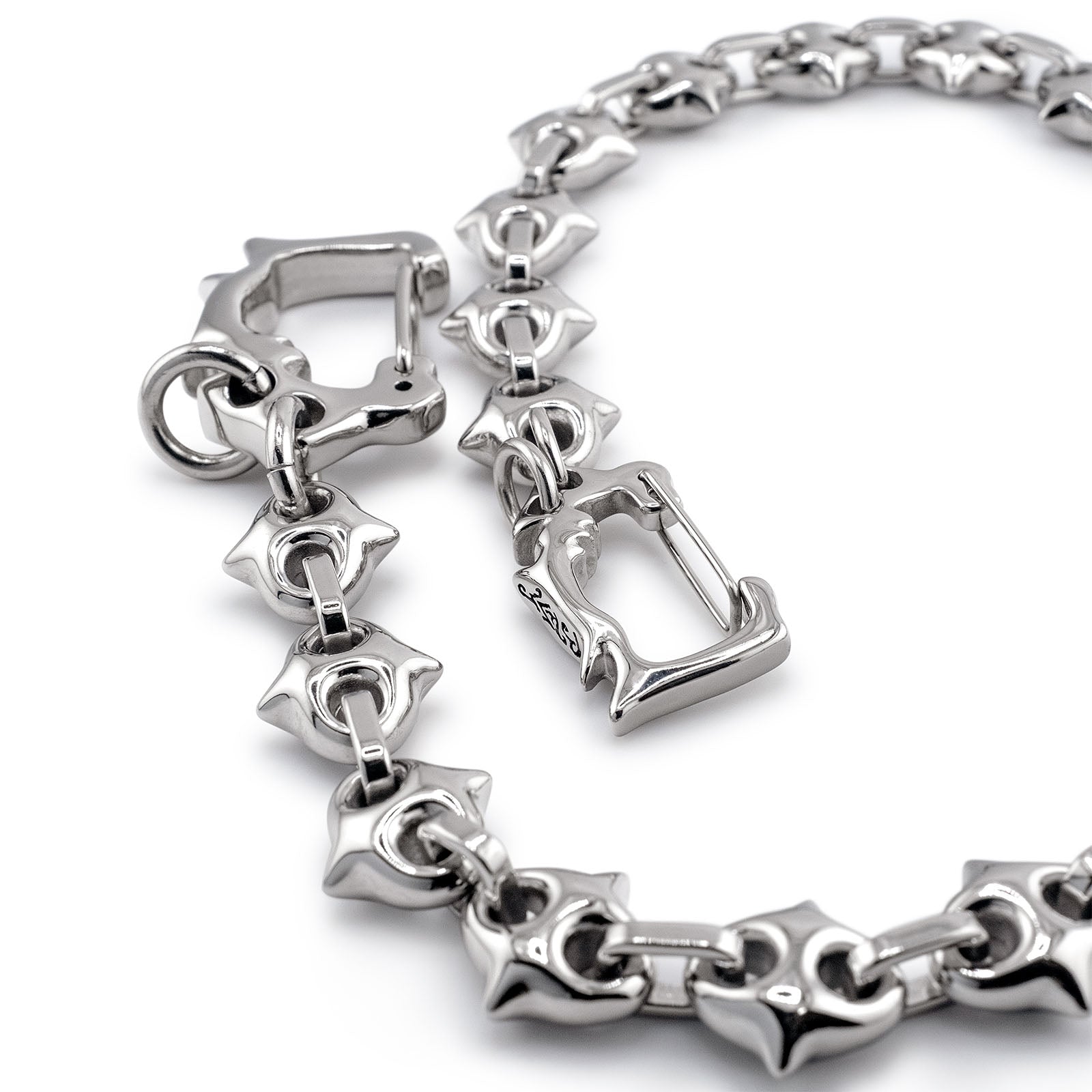 Spiked Gucci Link Wallet Chain