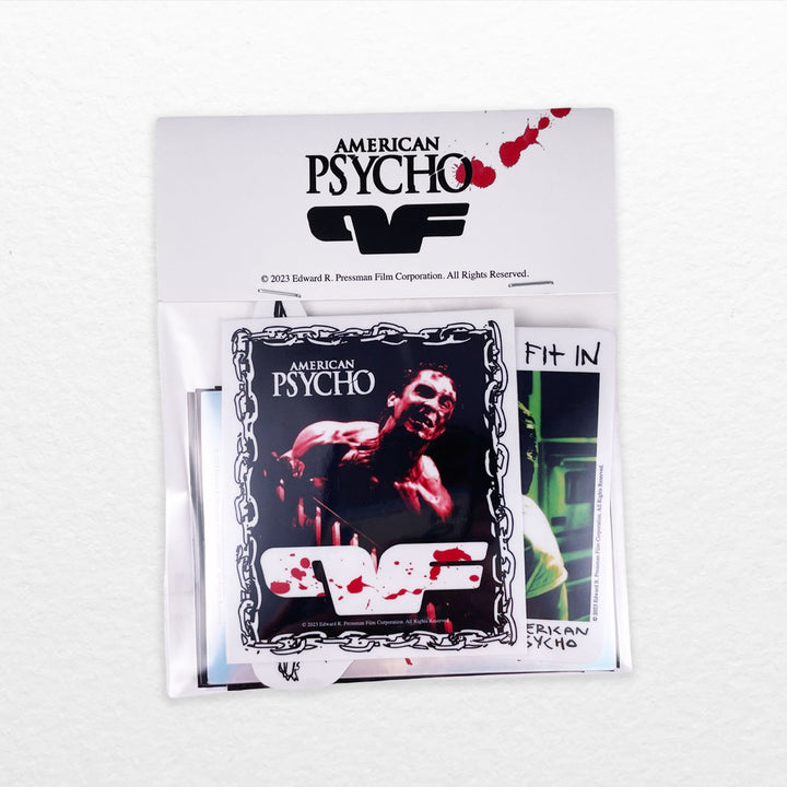 American Psycho Sticker Pack by Personal Fears featuring Patrick Bateman