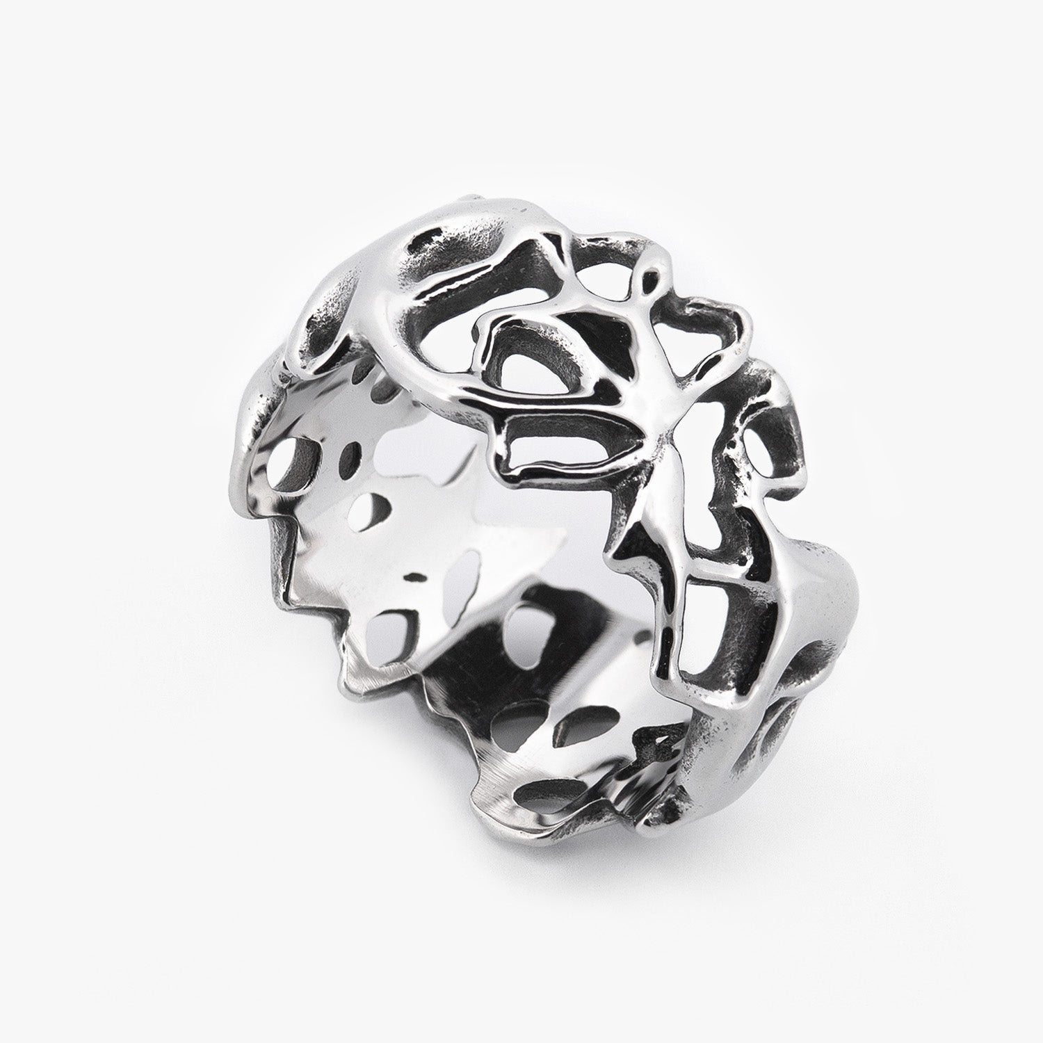 String Theory Ring Rings Personal Fears Personal Fears String Theory Ring - Futuristic Jewelry - Silver Rings