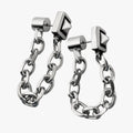 Studd Chain Earring earring Personal Fears Personal Fears Studd Chain Earring - Spike Chain Earrings - Punk Jewelry