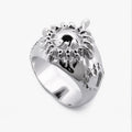 Black Hole Sun Ring Rings Personal Fears Personal Fears Black Hole Sun Ring - Silver Rings Men - Tattoo Jewelry