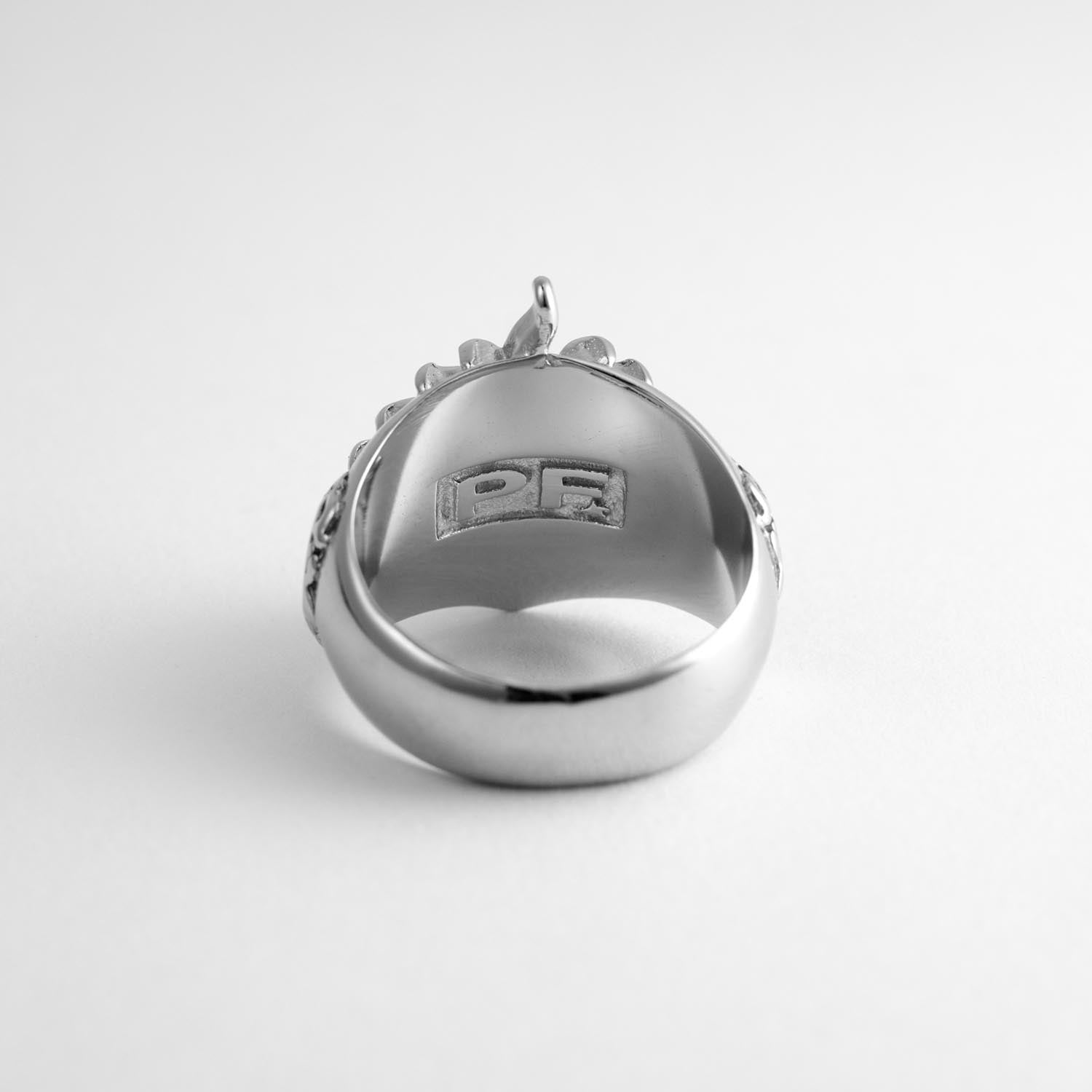 Black Hole Sun Ring Rings Personal Fears Personal Fears Black Hole Sun Ring - Silver Rings Men - Tattoo Jewelry