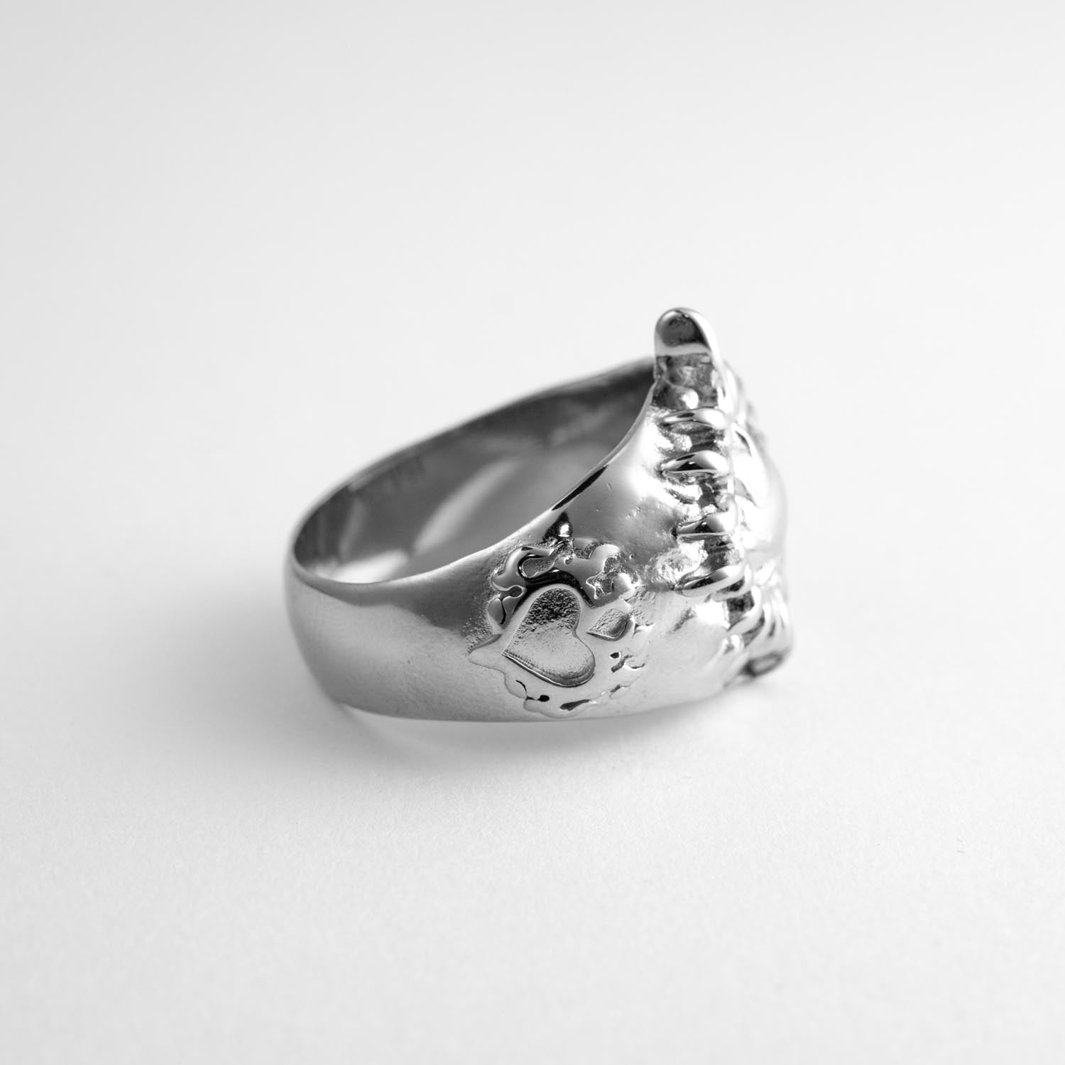 Black Hole Sun Ring Rings Personal Fears Personal Fears Black Hole Sun Ring - Silver Rings Men - Tattoo Jewelry
