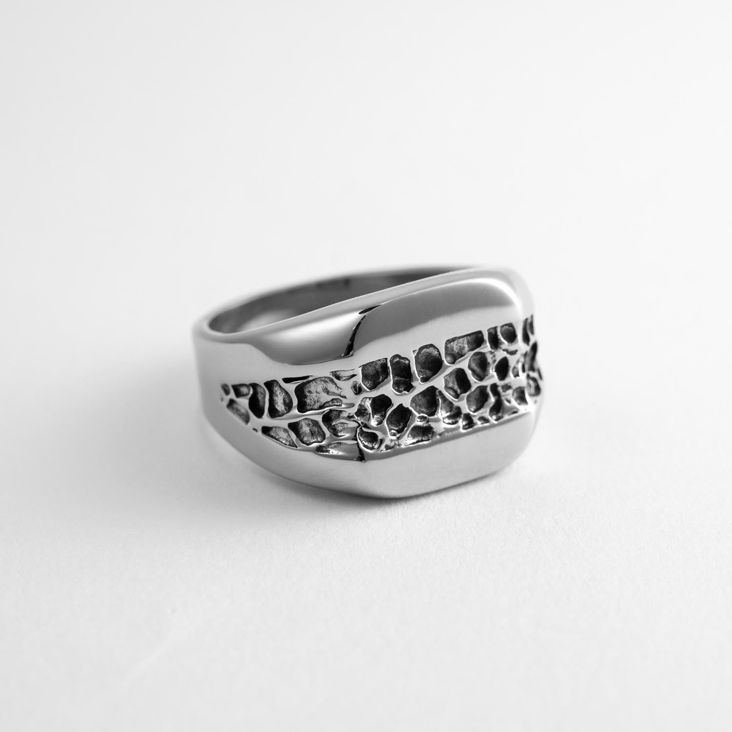 Trypophobia Ring ring Personal Fears Personal Fears Trypophobia Ring - Goth Jewelry - Men's Signet