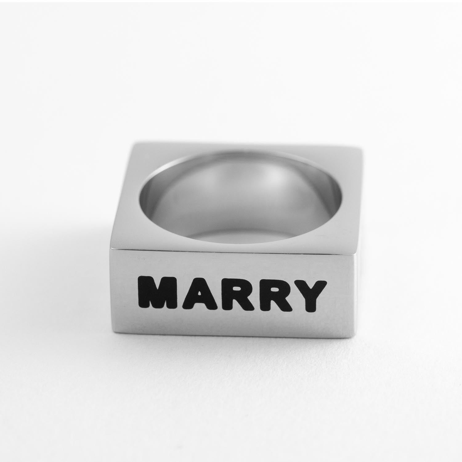 F.M.K Ring ring Personal Fears Personal Fears F.M.K Ring - Fidget Ring - Square Ring