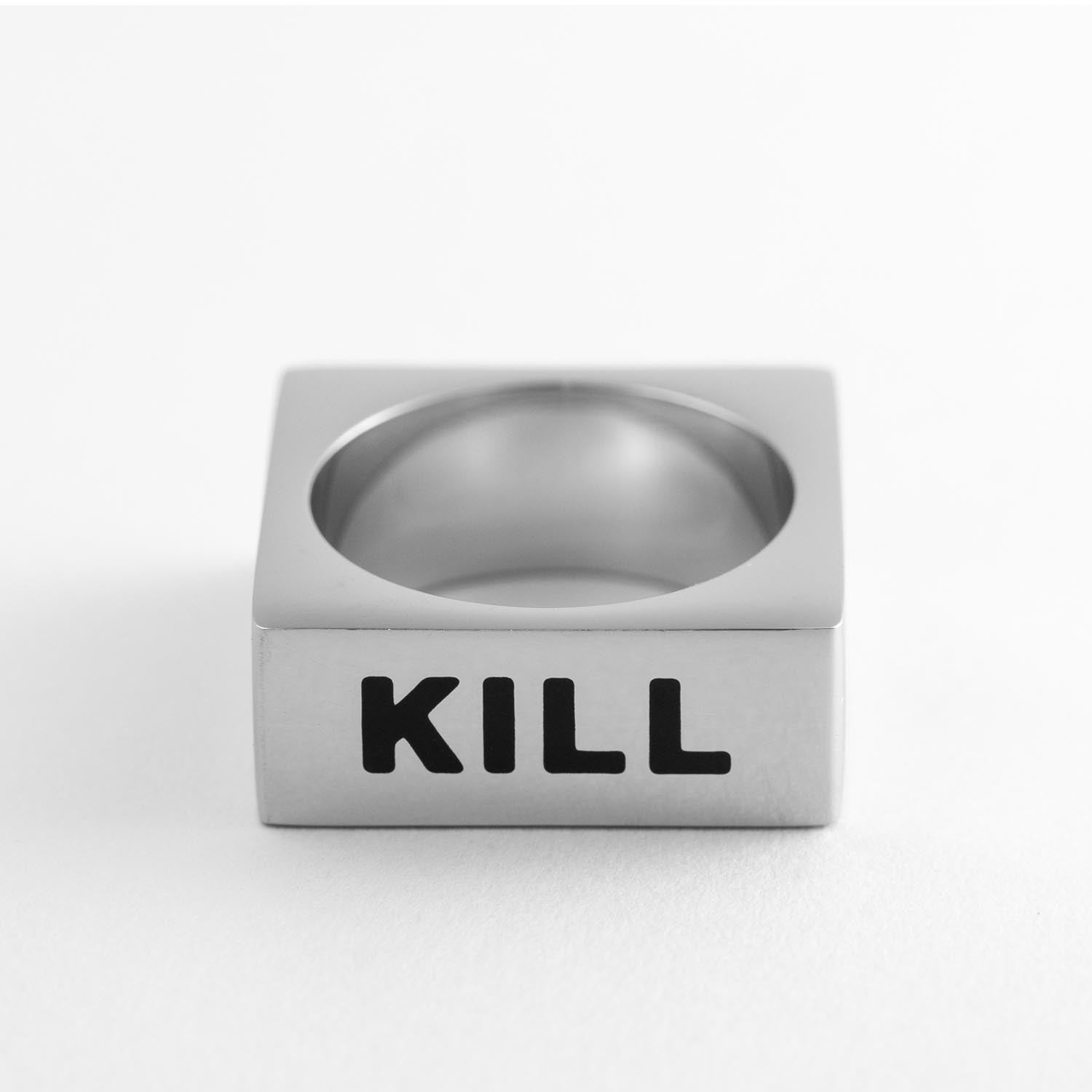 F.M.K Ring ring Personal Fears Personal Fears F.M.K Ring - Fidget Ring - Square Ring