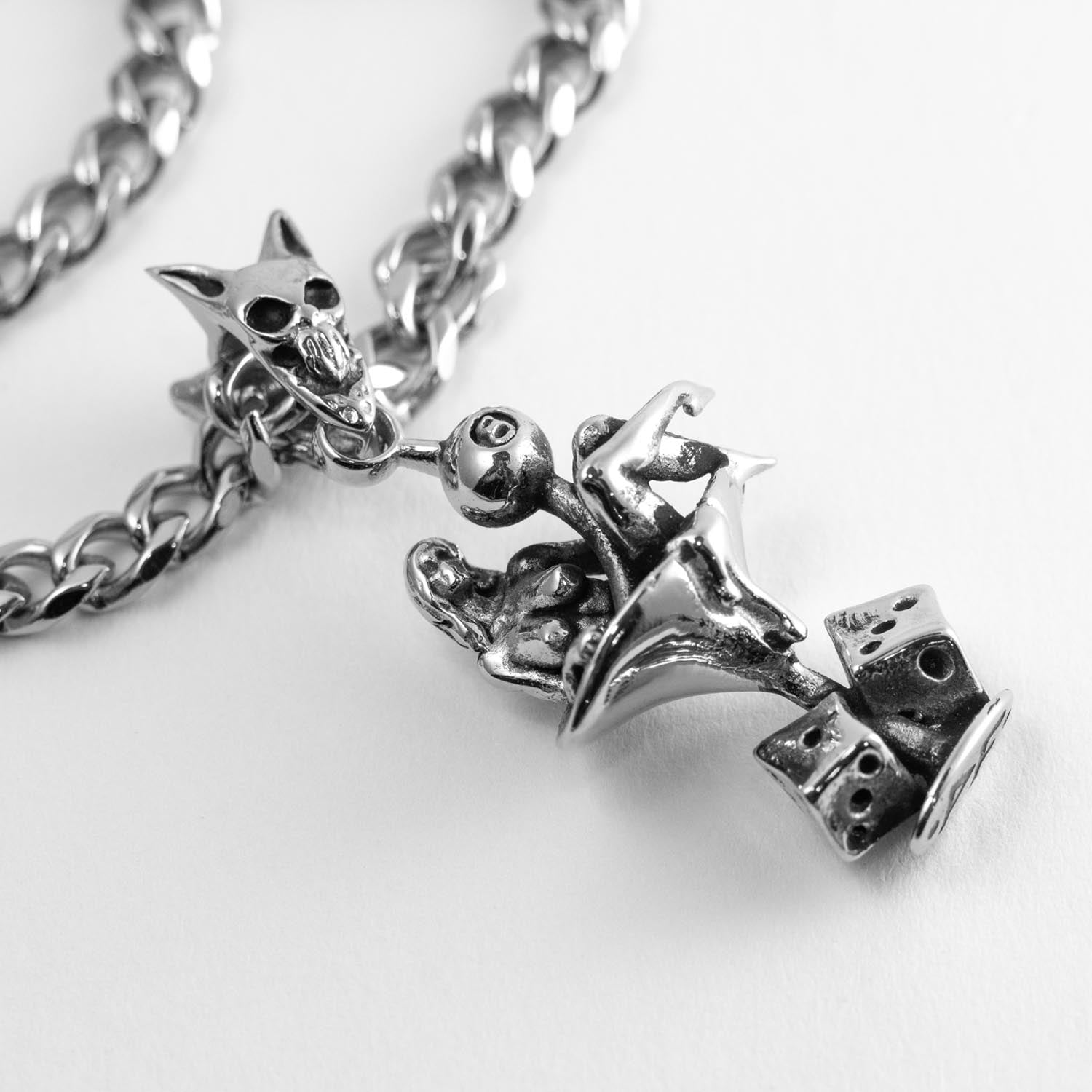 Mans Ruin Pendant Necklaces Personal Fears Personal Fears Mans Ruin Pendant - Tattoo Jewelry