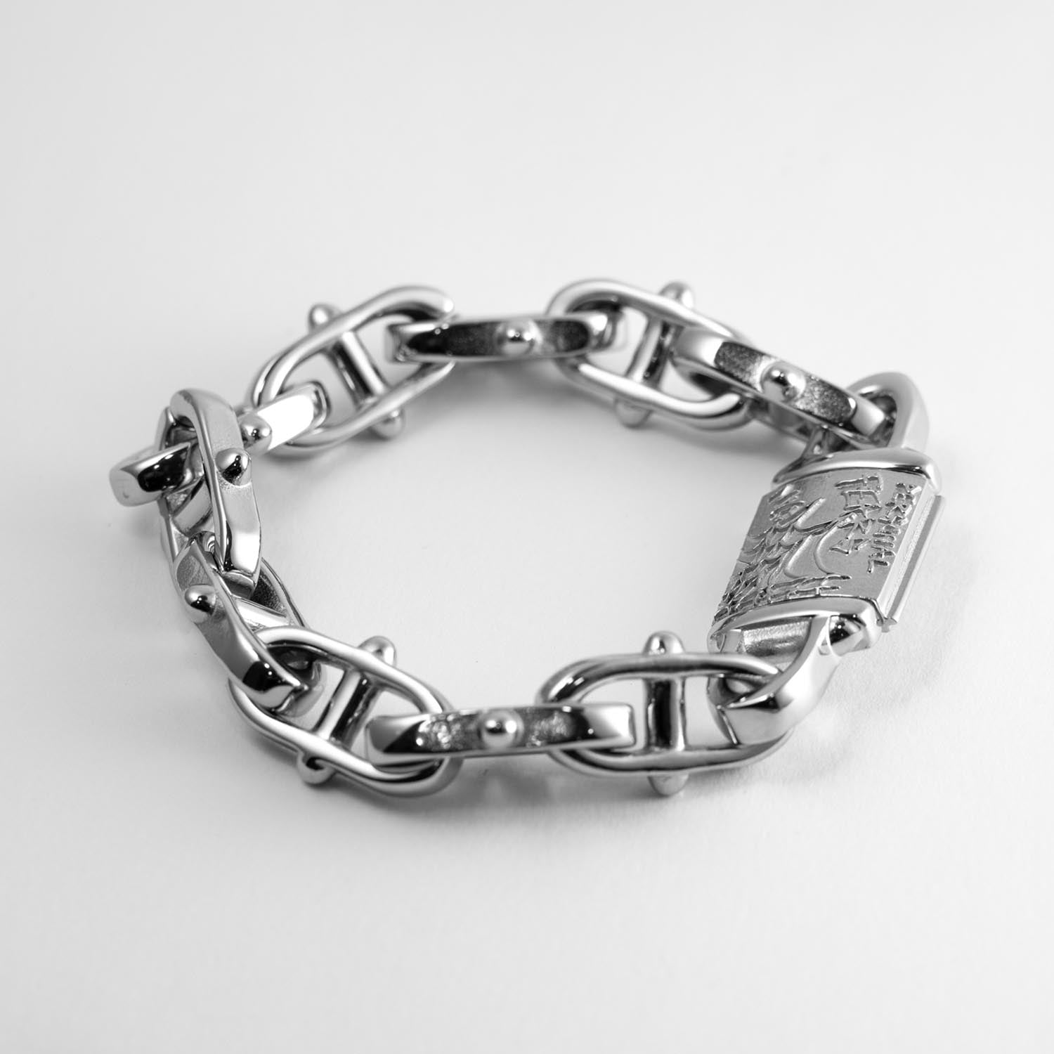 Essex Chain Bracelet Bracelets Personal Fears Personal Fears Essex Chain Bracelet - Heavy Jewelry - Steel Chain