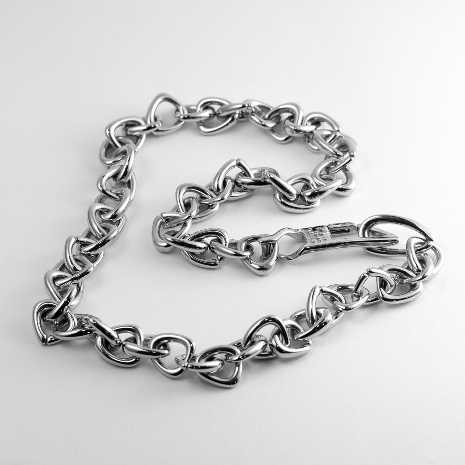Powers Chain Necklace Necklaces Personal Fears Personal Fears Powers Chain Necklace - Adjustable Length Necklace - Stainless Steel