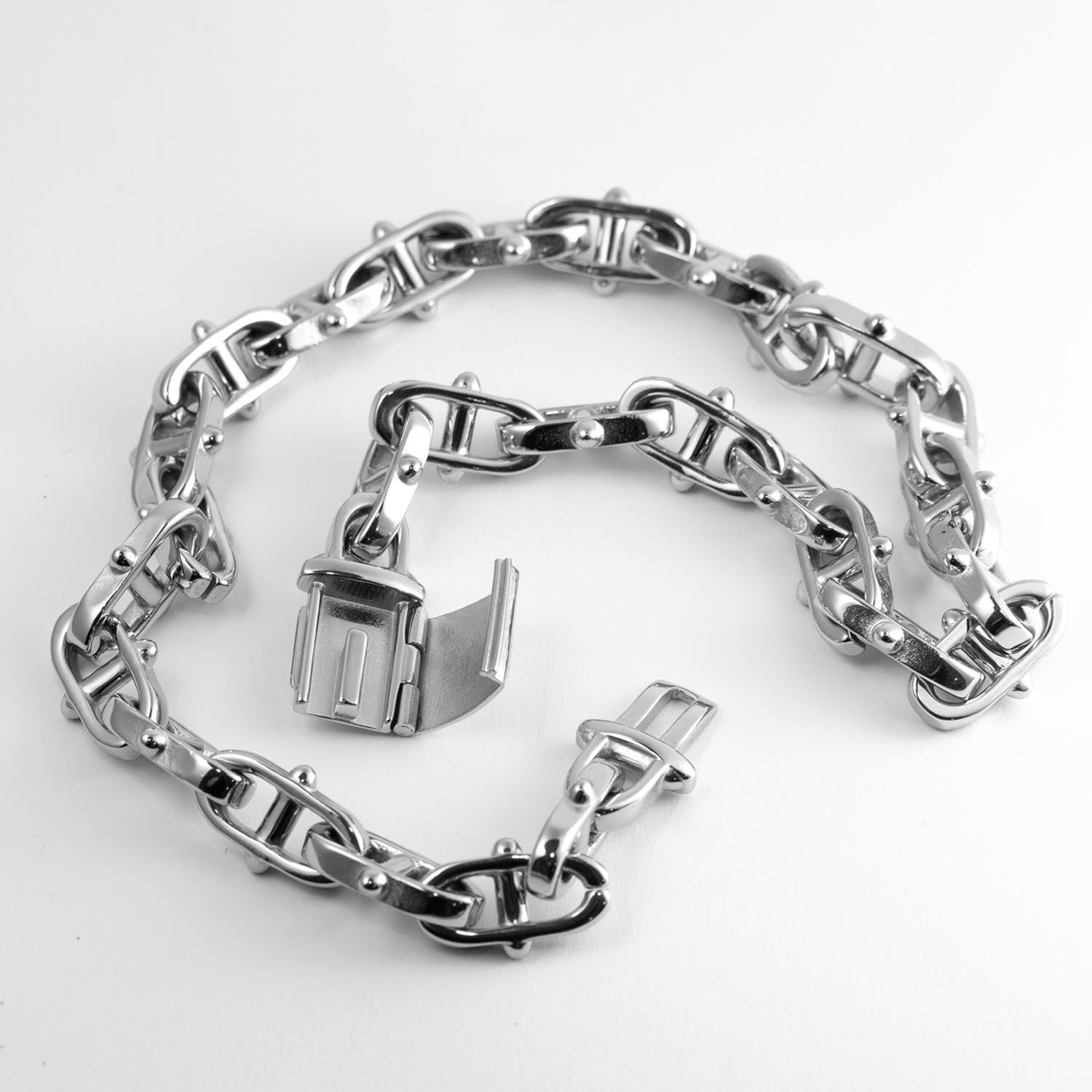 Essex Chain Necklace Necklaces Personal Fears Personal Fears Essex Chain Necklace - Heavy Jewelry - Steel Chain