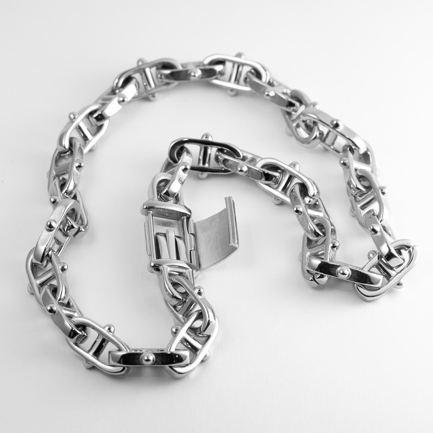 Essex Chain Necklace Necklaces Personal Fears Personal Fears Essex Chain Necklace - Heavy Jewelry - Steel Chain