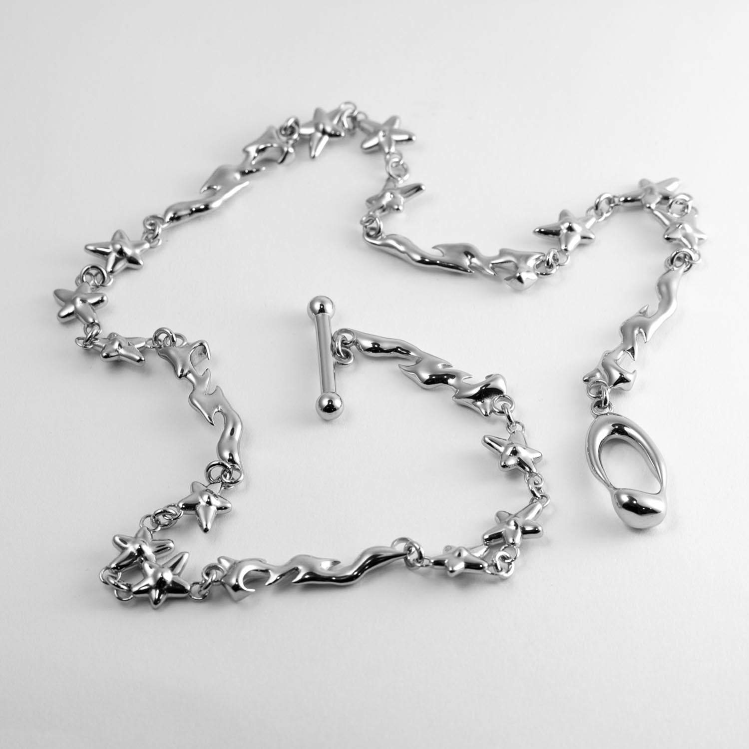 Montrose Chain Necklace Necklaces Personal Fears Personal Fears Montrose Chain Necklace - Star Chain - Tattoo Necklace