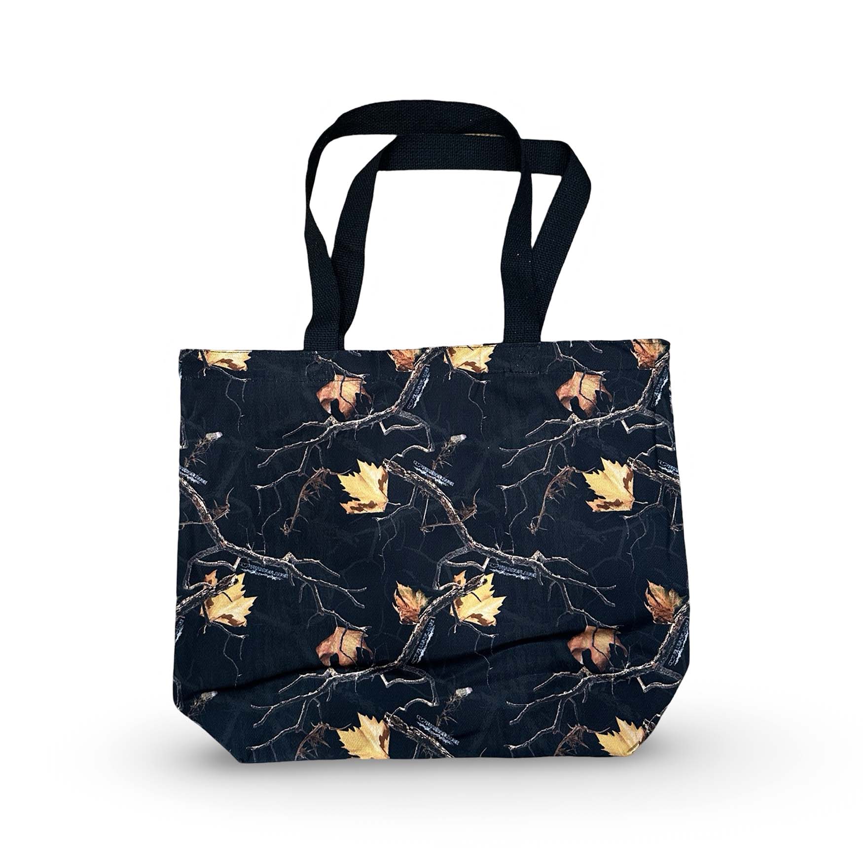 Tote Bag - Black Woodland Camo  Personal Fears Personal Fears Tote Bag - Black Woodland Camo | Cool Bags