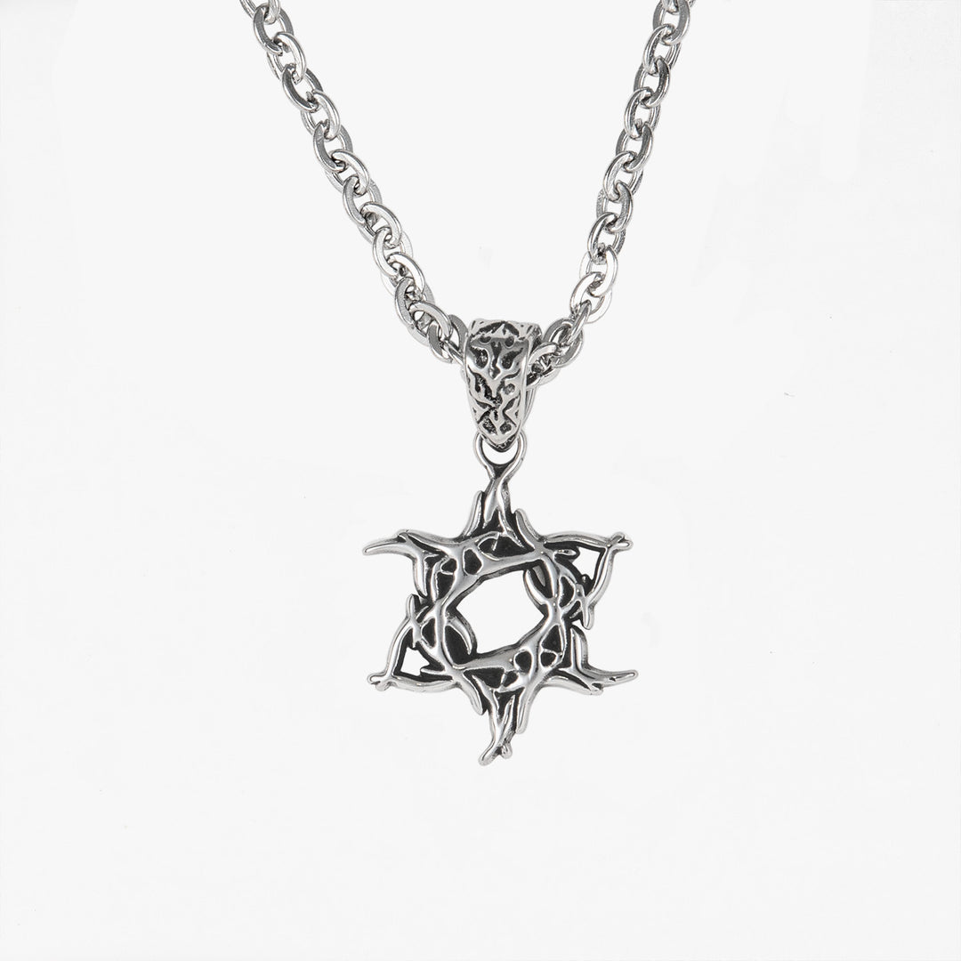 Tribal Star of David Pendant