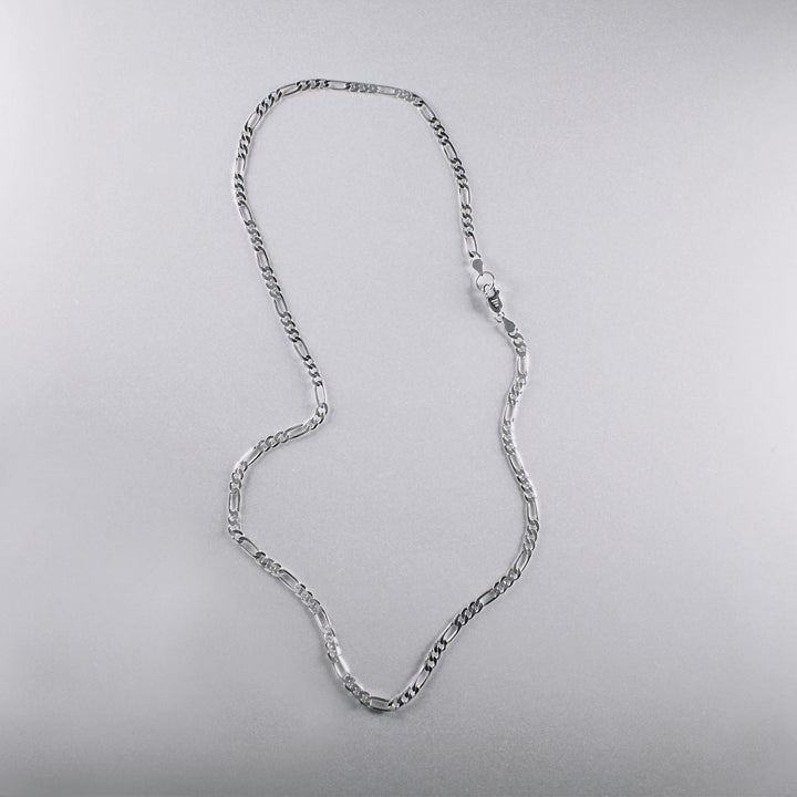 Personal Fears 3mm Figaro Chain 925 Sterling Silver