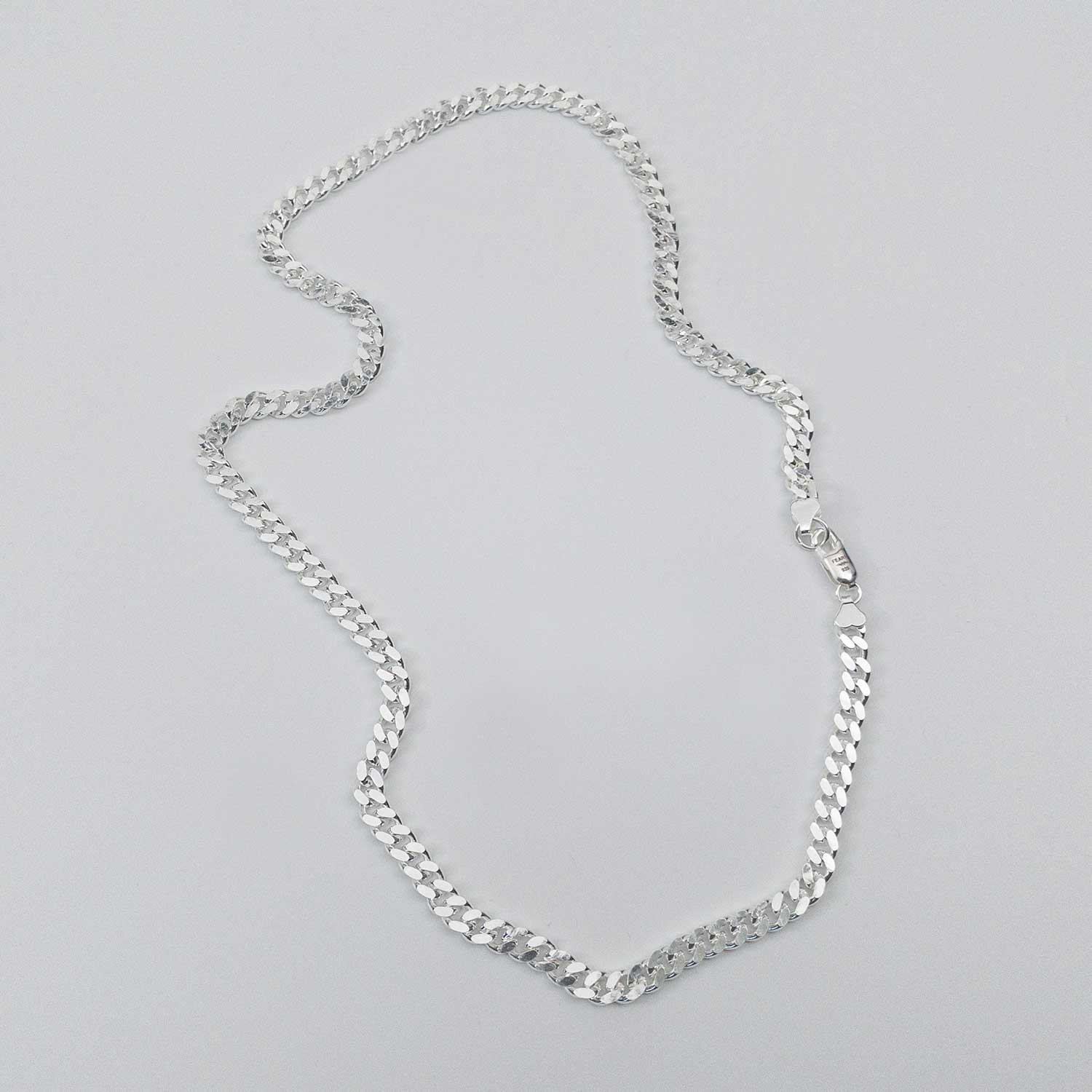 Sterling Silver 5mm Cuban Chain made by FEARS 925 - Personal Fears