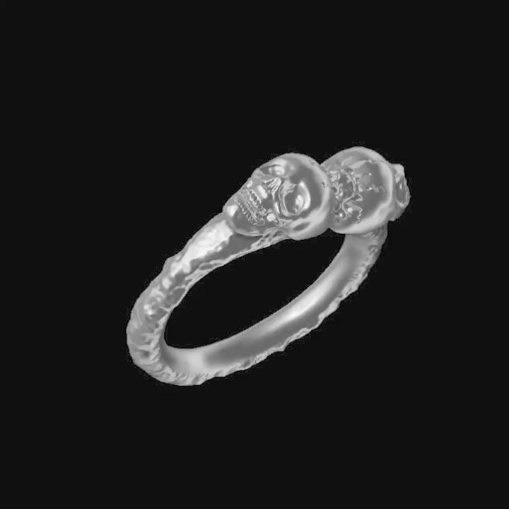 Shared Thoughts Ring - Sterling Silver