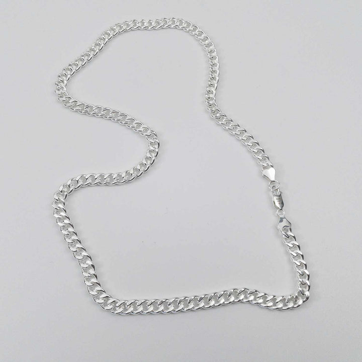 Sterling Silver 7mm Cuban Chain - FEARS 925 by Personal Fears